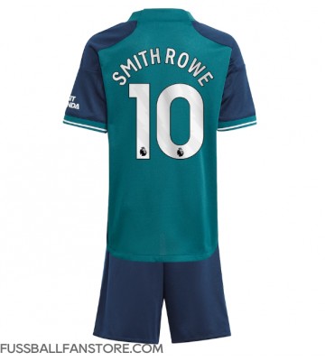 Arsenal Emile Smith Rowe #10 Replik 3rd trikot Kinder 2023-24 Kurzarm (+ Kurze Hosen)